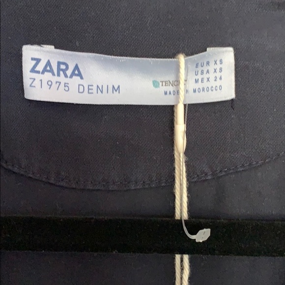 ZARA Tencel Flowy Jacket NWT - Picture 8 of 8